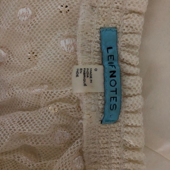 Anthropologie cream and gold sequin dress - Picture 3 of 3